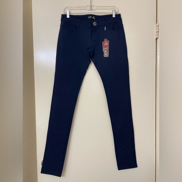 Y & F Pants - Navy Blue Skinny Pants